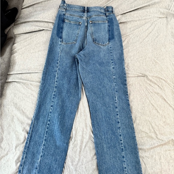 Abercrombie & Fitch Light Blue Vintage-Style Jeans - Picture 3 of 3